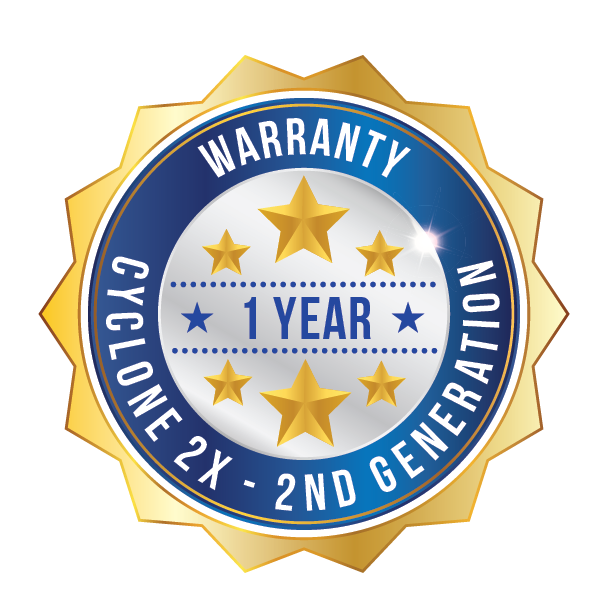 Warranty 1 year in English