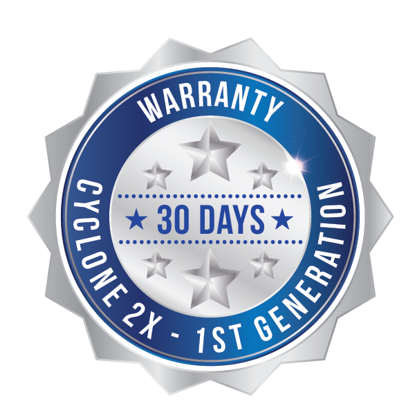 Warranty 30 days in English